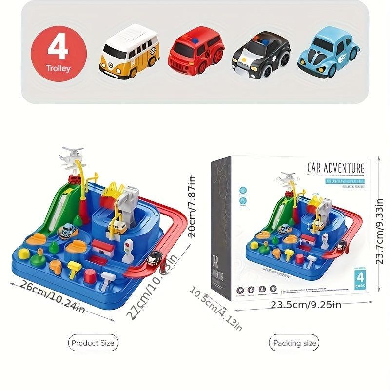 Car Adventure Challenge Track Adventure Toys Gift Children