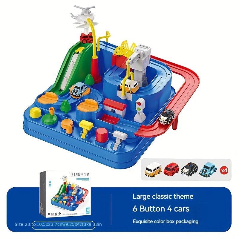 Car Adventure Challenge Track Adventure Toys Gift Children