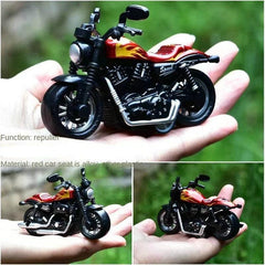1:12 Scale Alloy Motorcycle Model Toy - Small Toy Car for Children