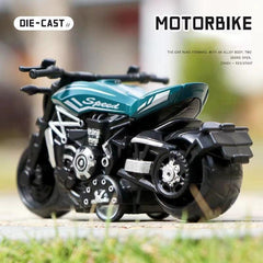 1:12 Scale Alloy Motorcycle Model Toy - Small Toy Car for Children