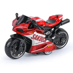 1:12 Scale Alloy Motorcycle Model Toy - Small Toy Car for Children