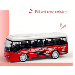 Alloy School Bus Mini Car Model for Children