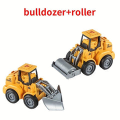 Kids Inertial Press Toy Cars Puzzle Toys