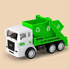 Garbage Truck Toy Inertia Waste Sorting Bucket Sanitation Water Tanker Car
