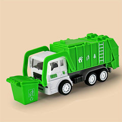 Garbage Truck Toy Inertia Waste Sorting Bucket Sanitation Water Tanker Car