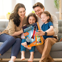 Pedal Rocket Toy for Kids 3-9 Years Old