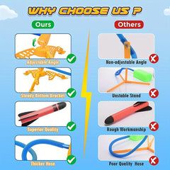 Pedal Rocket Toy for Kids 3-9 Years Old