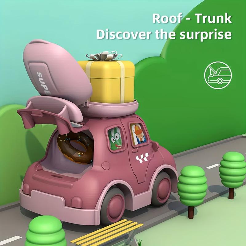 Educational Car Toy with Storage for Babies