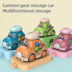 Educational Car Toy with Storage for Babies