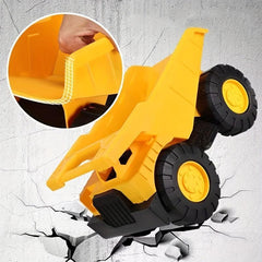 Medium Engineering Vehicle Set Excavator Bulldozer Boy Beach Toy