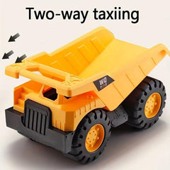 Medium Engineering Vehicle Set Excavator Bulldozer Boy Beach Toy