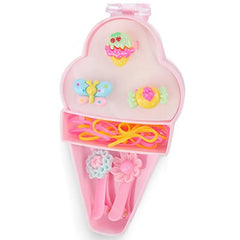Girls Makeup Ring Jewelry Set Girls Dress Up And Make Up Toys Ring Beaded Toy