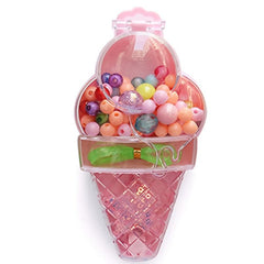 Girls Makeup Ring Jewelry Set Girls Dress Up And Make Up Toys Ring Beaded Toy