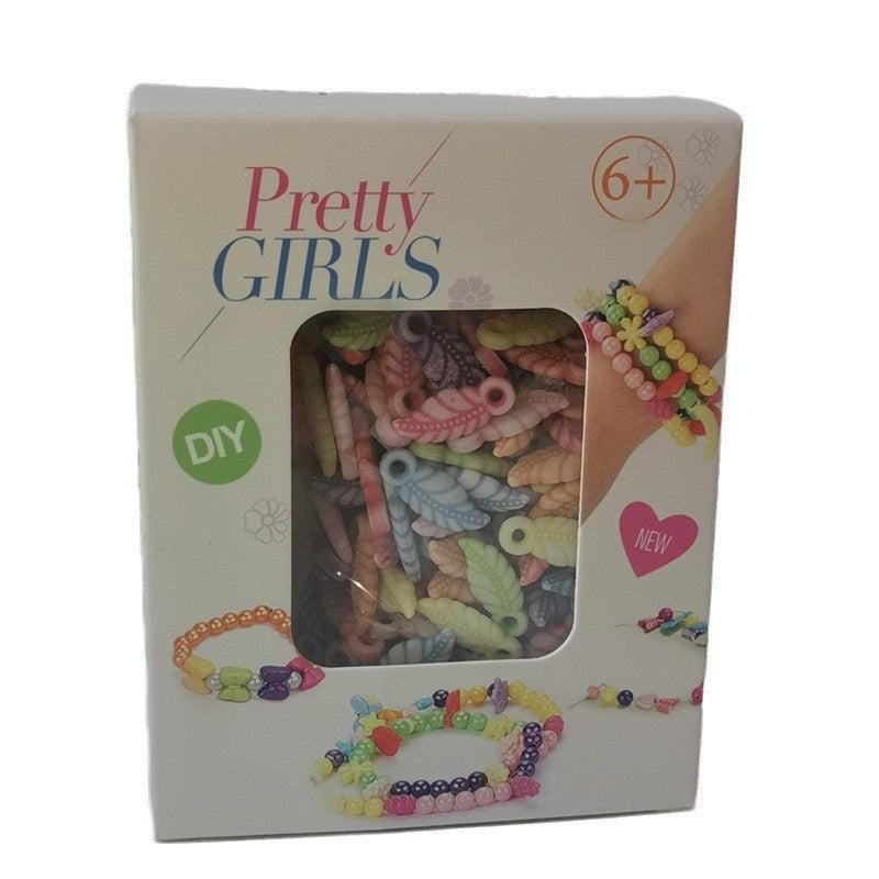 DIY Beading Creative Girls Toys Necklace Bracelet Development