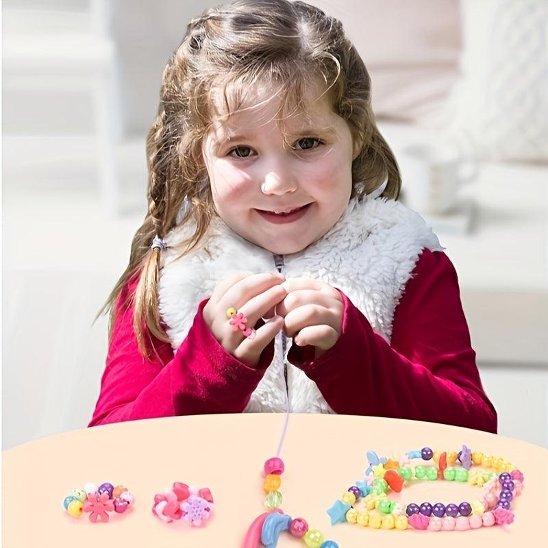 DIY Beading Creative Girls Toys Necklace Bracelet Development