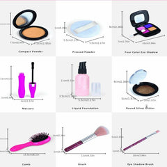 Kids Cosmetics Set Pretend Play Makeup Toys For Girls
