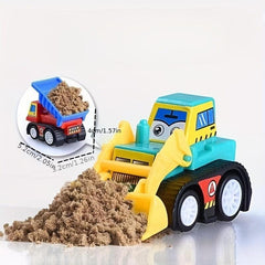 4pcs Cartoon Mini Pull Back Cars Kids Toy Car Prize Gift
