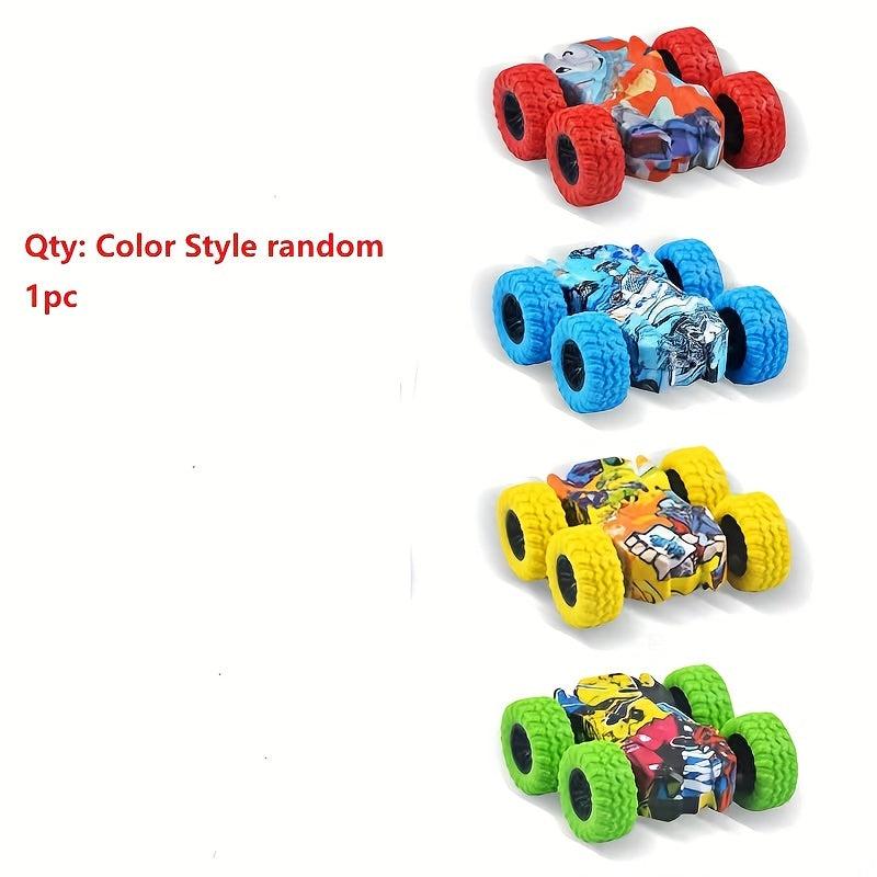 Inertia Double Sided Dump Truck Toy Car for Kids