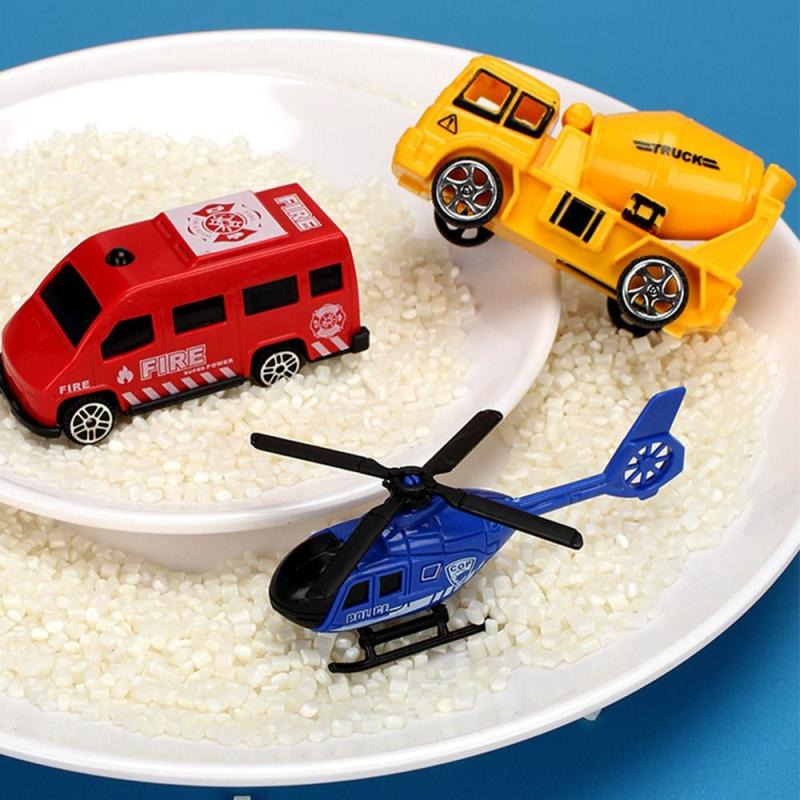 Fire Engine DIY Jigsaw Rail Way Track Parking Lot Toy for Kids