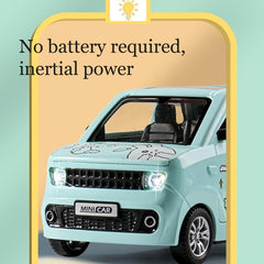 Mini Car Model Simulation Toy Van Decoration Gift