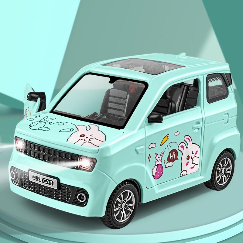 Mini Car Model Simulation Toy Van Decoration Gift