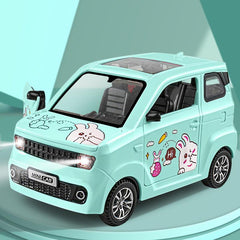 Mini Car Model Simulation Toy Van Decoration Gift