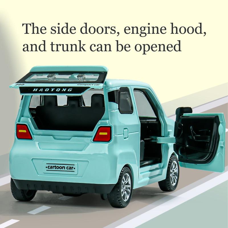 Mini Car Model Simulation Toy Van Decoration Gift