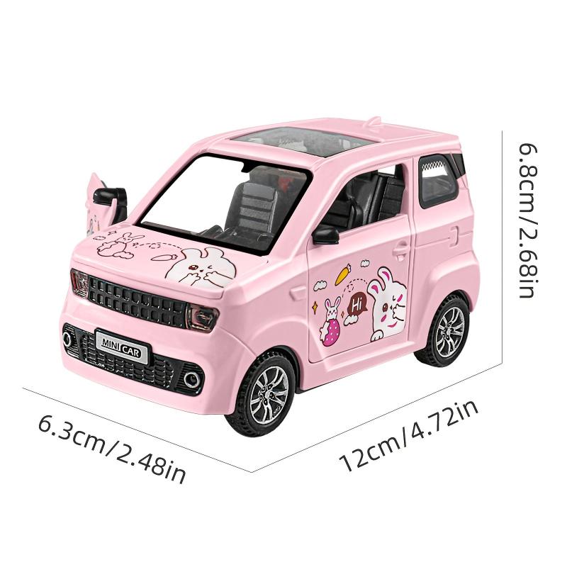 Mini Car Model Simulation Toy Van Decoration Gift