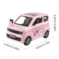 Mini Car Model Simulation Toy Van Decoration Gift