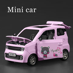 Mini Car Model Simulation Toy Van Decoration Gift