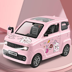 Mini Car Model Simulation Toy Van Decoration Gift