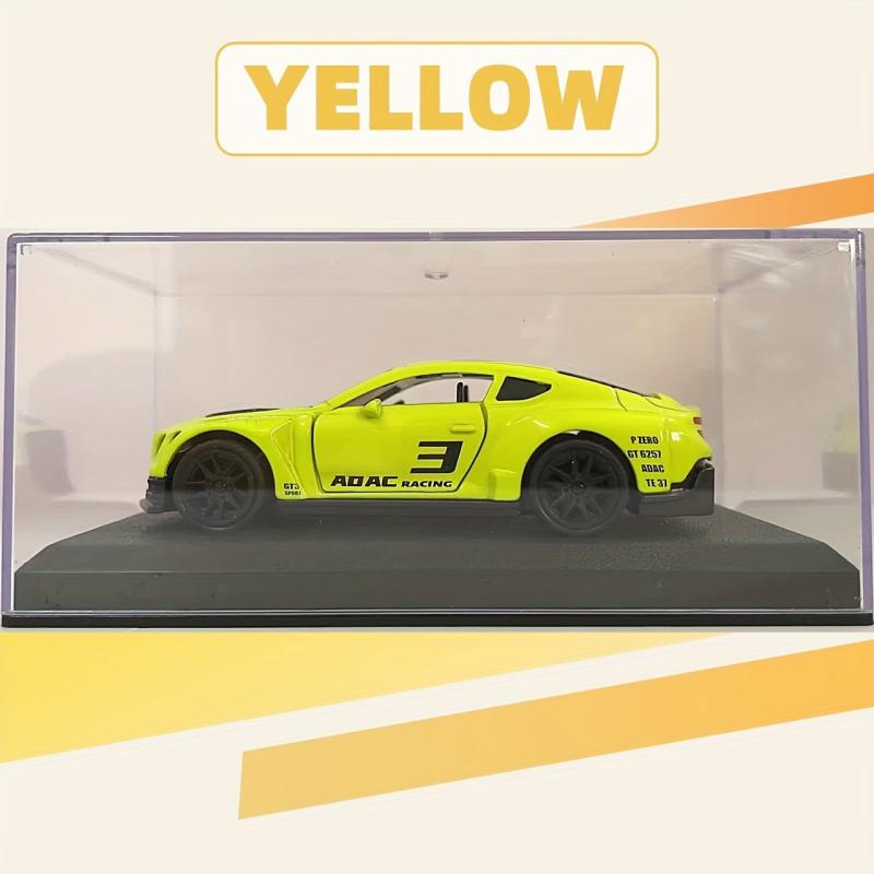 1:43 Alloy Racing Car Model with Open Door - Home Decoration & Toy