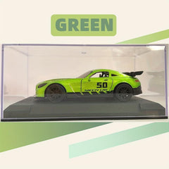 1:43 Alloy Racing Car Model with Open Door - Home Decoration & Toy