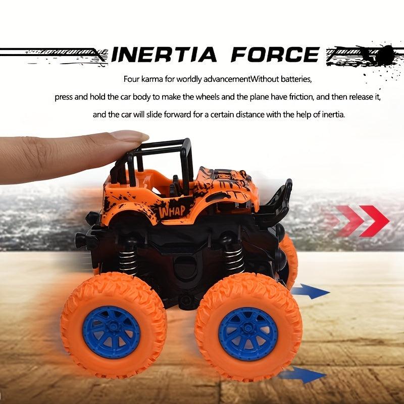 Inertia Toy Car, Off-road Toy Car for Kids, Christmas Halloween Thanksgiving