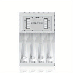PUJIMAX 4-Slot 1.2V Smart Charger