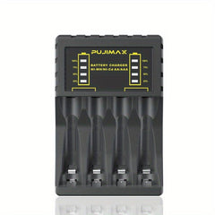 PUJIMAX 4-Slot 1.2V Smart Charger