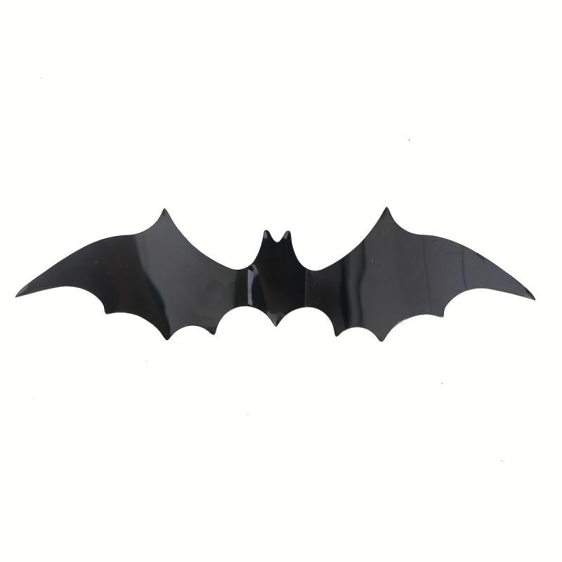 12pcs PVC Bats Wall Stickers Halloween Family Wall Decoration