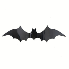 12pcs PVC Bats Wall Stickers Halloween Family Wall Decoration