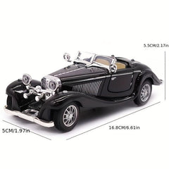 Alloy Car Toy Model Pull Back Car Gift Boxed Christmas Decoration