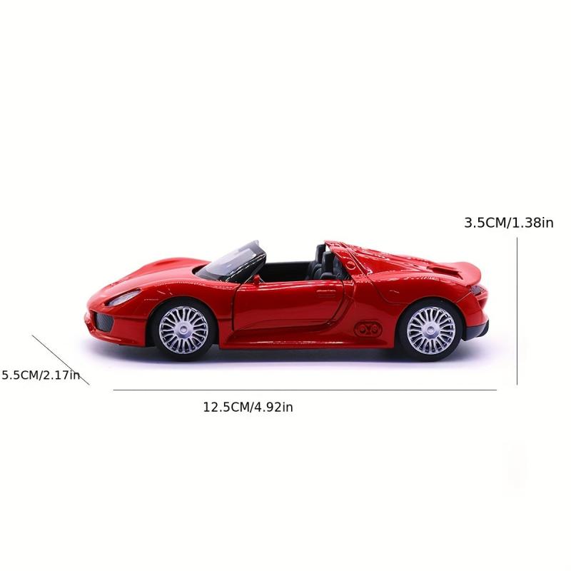 Alloy Sports Car Model Children's Toys Car Accessories Force Car Model