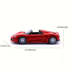 Alloy Sports Car Model Children's Toys Car Accessories Force Car Model