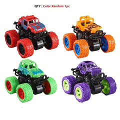 1pc Inertial Self-driving Toy Car Boy Gift Mini Plastic Toy Car