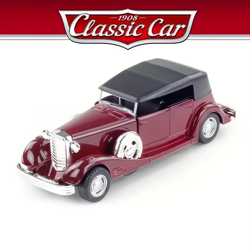Alloy Simulation Sports Car Vintage Car Model Cake Baking Ornament