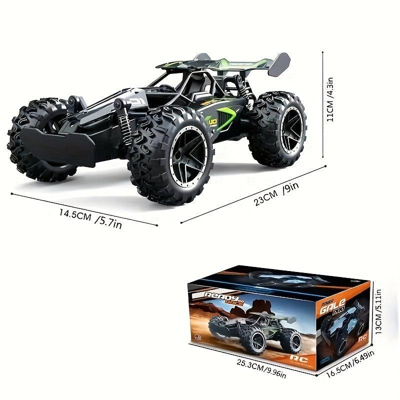 1:18 High Speed Off-Road Remote Control Car with Anti-Collision Rubber Tires