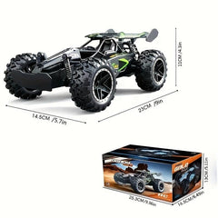 1:18 High Speed Off-Road Remote Control Car with Anti-Collision Rubber Tires