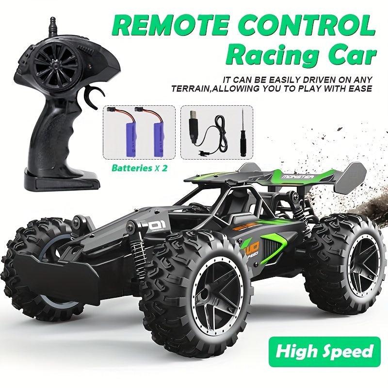 1:18 High Speed Off-Road Remote Control Car with Anti-Collision Rubber Tires