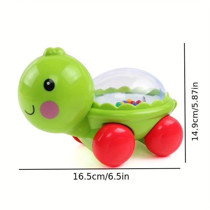 Cartoon Turtle Toy Car Gliding Educational Musical Interactive Toy