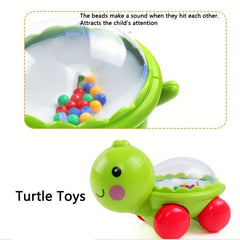 Cartoon Turtle Toy Car Gliding Educational Musical Interactive Toy