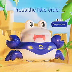 2 Pack Kids' Educational Toy Inertia Pullback Crab Cartoon Gift