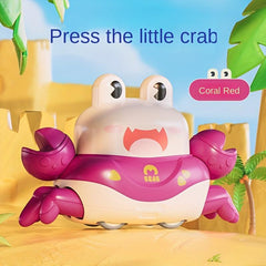 2 Pack Kids' Educational Toy Inertia Pullback Crab Cartoon Gift